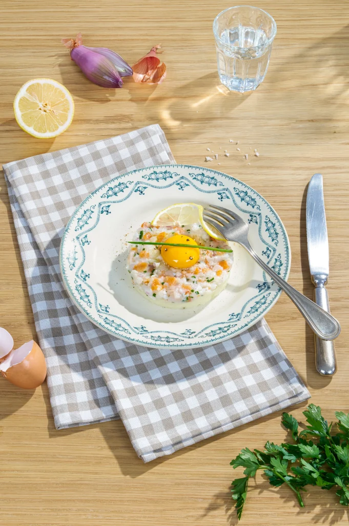 Tartare au deux poissons